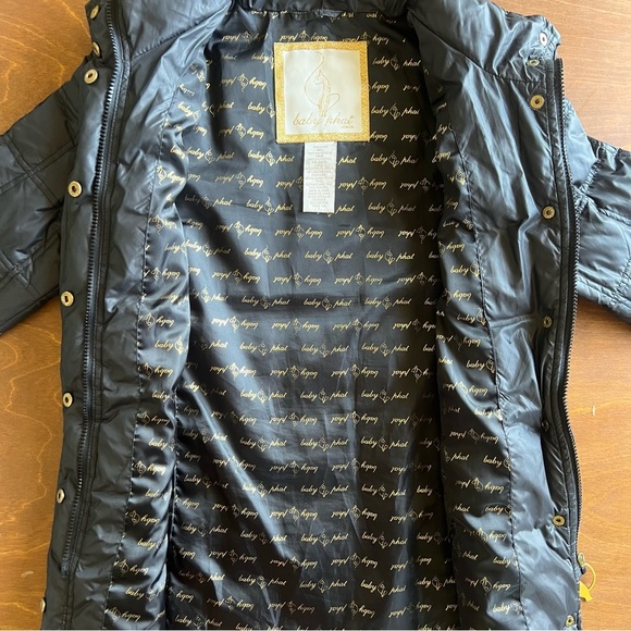 Vintage Y2K Baby Phat Black Puffer Jacket - Picture 5 of 10